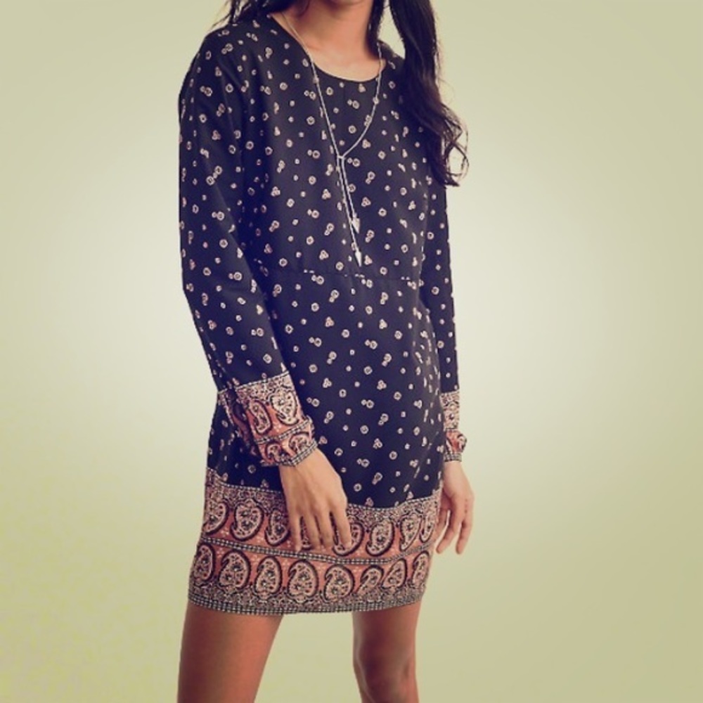 NWT Abercrombie & Fitch Boho Shift Dress XS